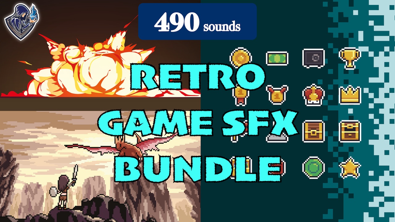 Media 1 for listing Retro Game SFX Bundle