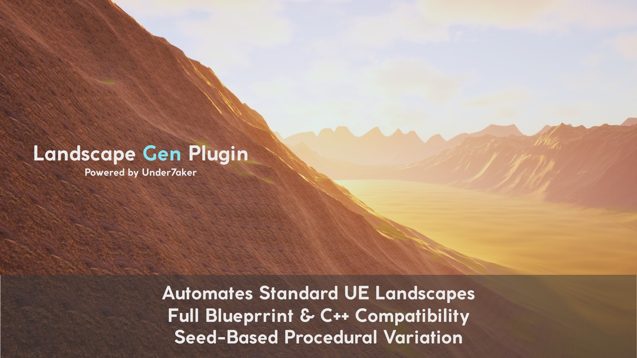 Procedural Landscape Generator | Fab