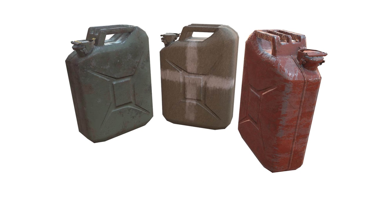 Media 1 for listing Military & Industrial Jerry Can 3D Model