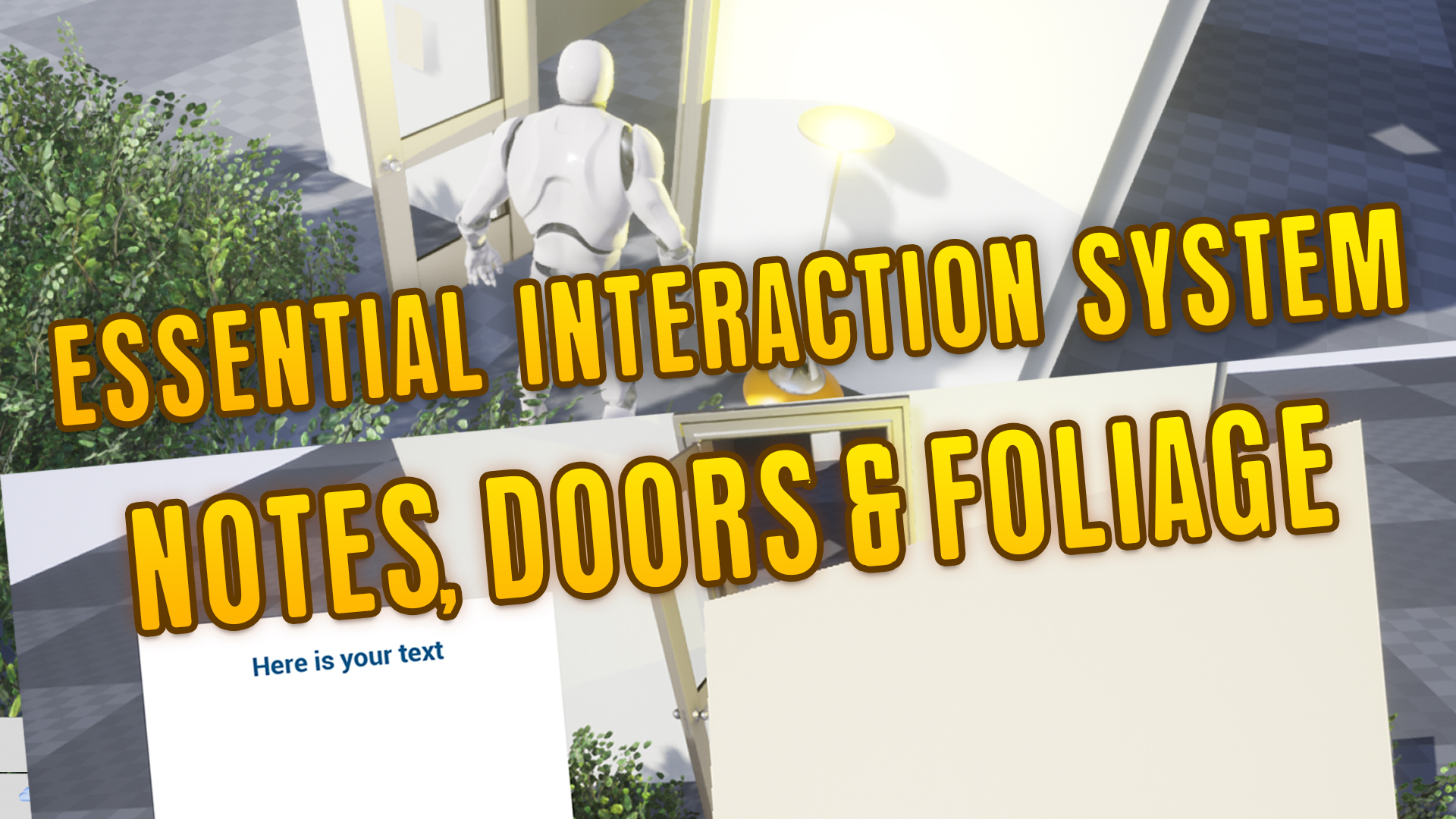 Essential Interaction System: 3D Inspect, Notes & Smart Doors | Fab