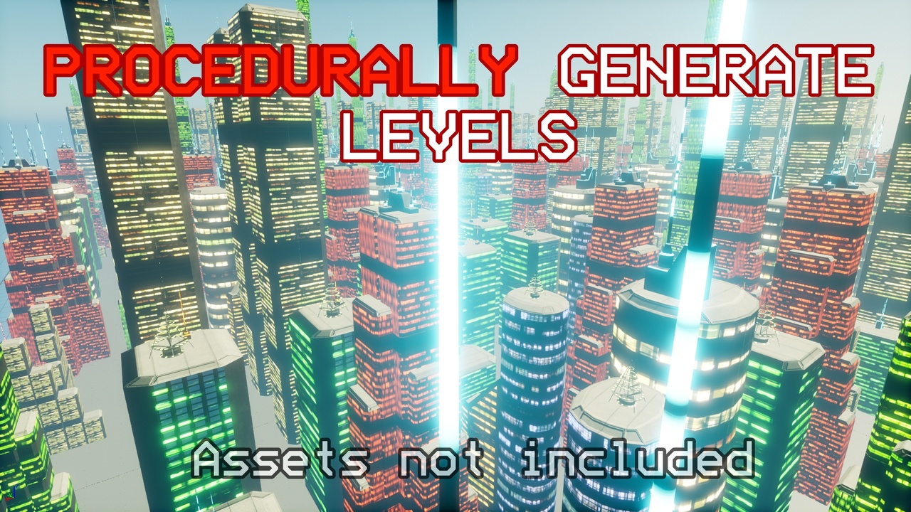 [REPLICATED] Guided Procedural Levels (Level Streaming) | Fab