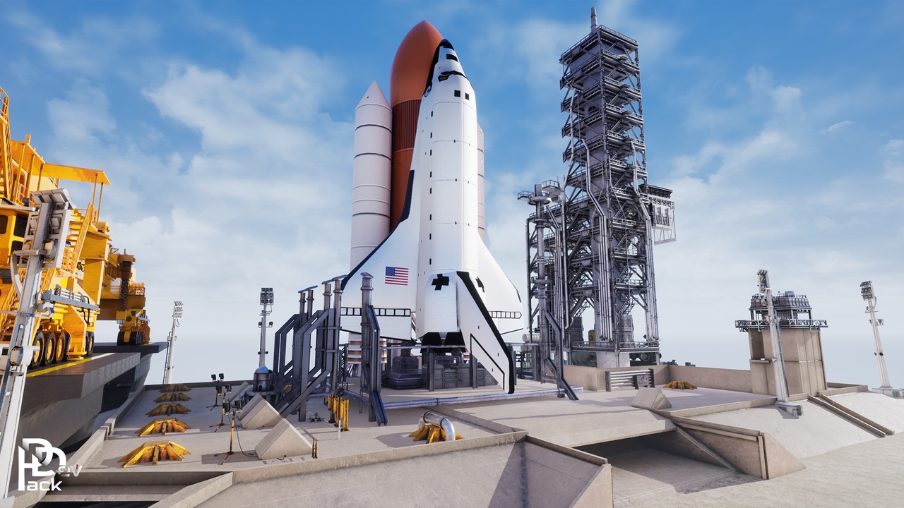 Media 1 for listing Space Shuttle Launch / Realistic Environment