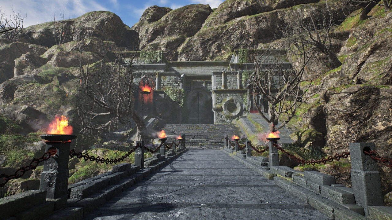 Media 1 for listing Old Temple Game-Ready Asset Pack