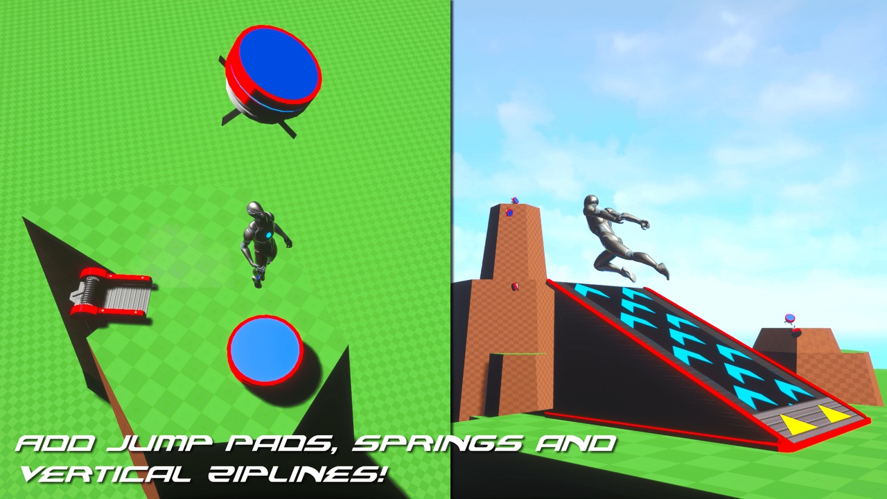 Media 1 for listing Jump Pad And Vertical Zipline Kit