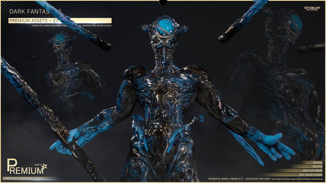 Media 1 for listing Dark Fantasy 06 - Premium Assets + Extra  | STIGMA STUDIOS