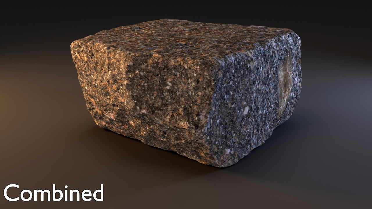 Media 1 for listing Granitic paving stone 16 - High-res mesh