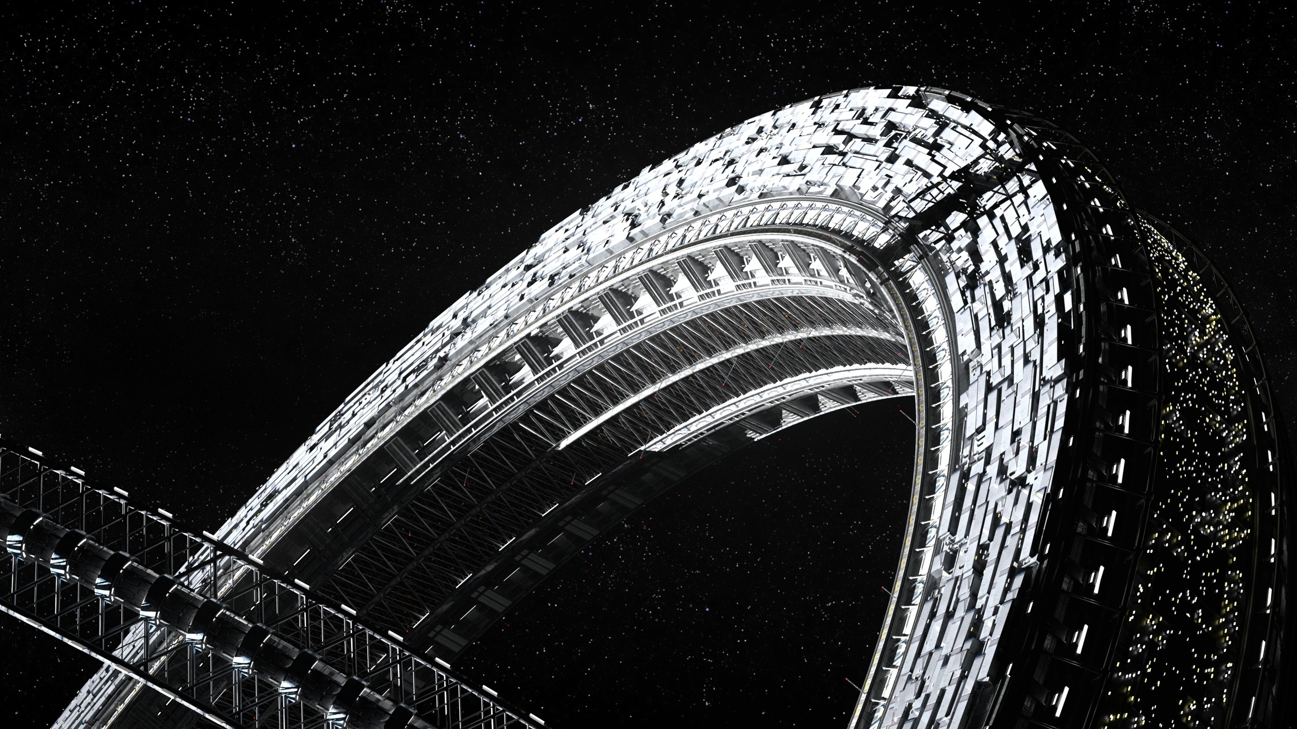 Media 1 for listing Space Station (Sci-fi - original design)