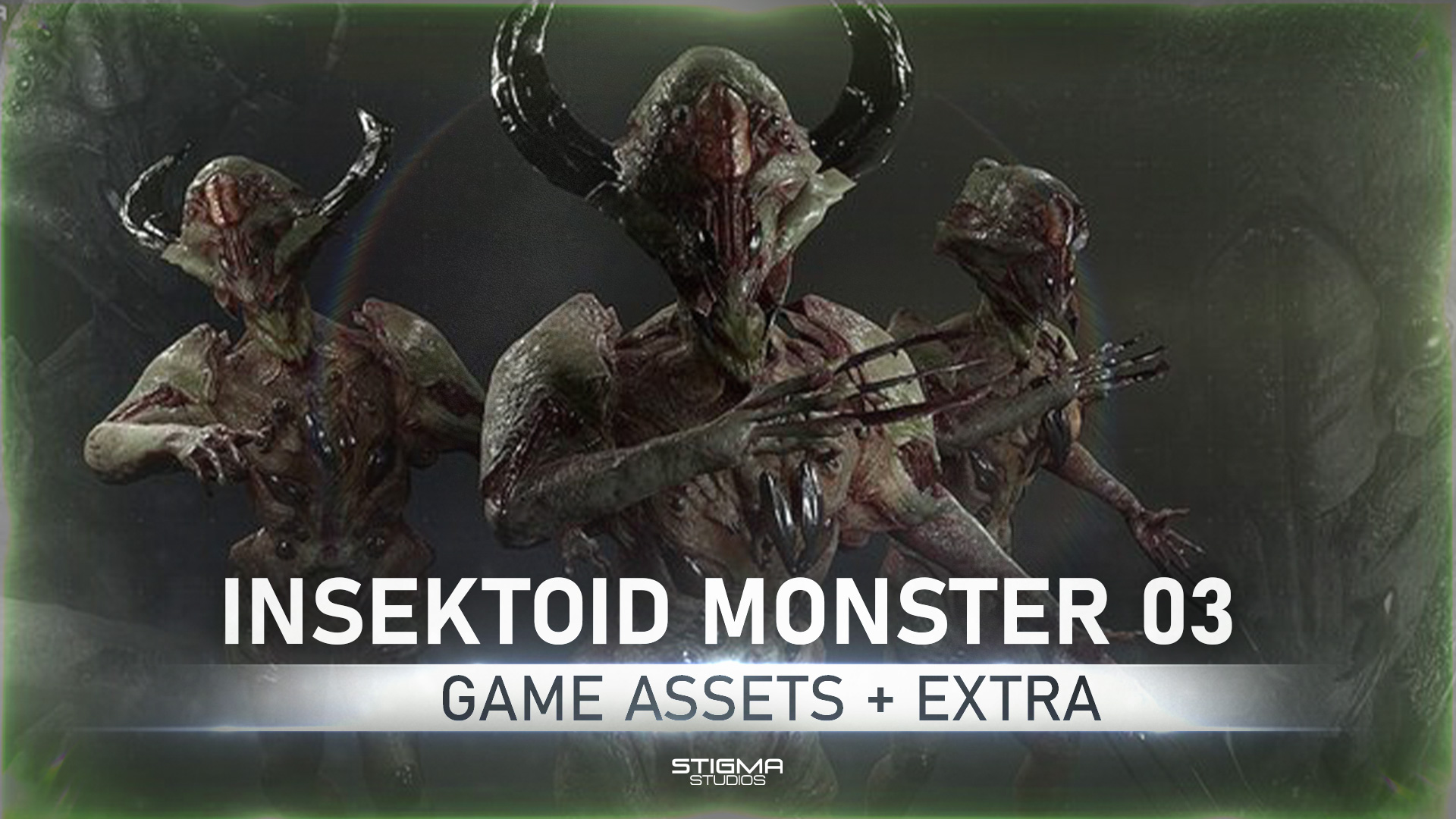 Insektoid Monster 03 - Game Assets + Extra | STIGMA STUDIOS | Fab