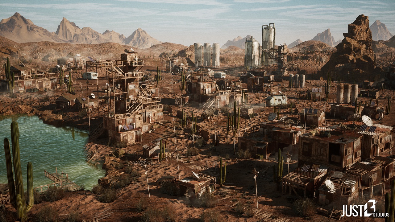 Media 1 for listing Modular Post Apocalyptic Desert Environment (Desert City,Desert Village)
