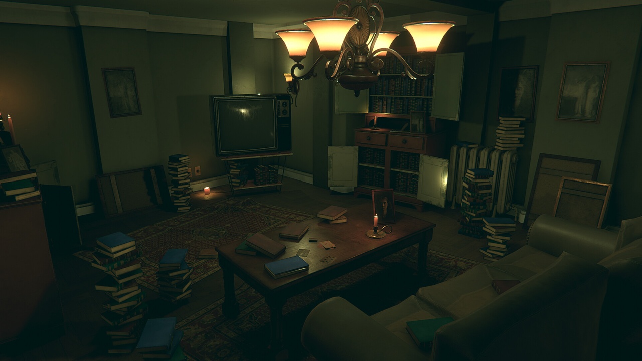 Media 1 for listing Horror Living Room - HDRP - Unity Edition