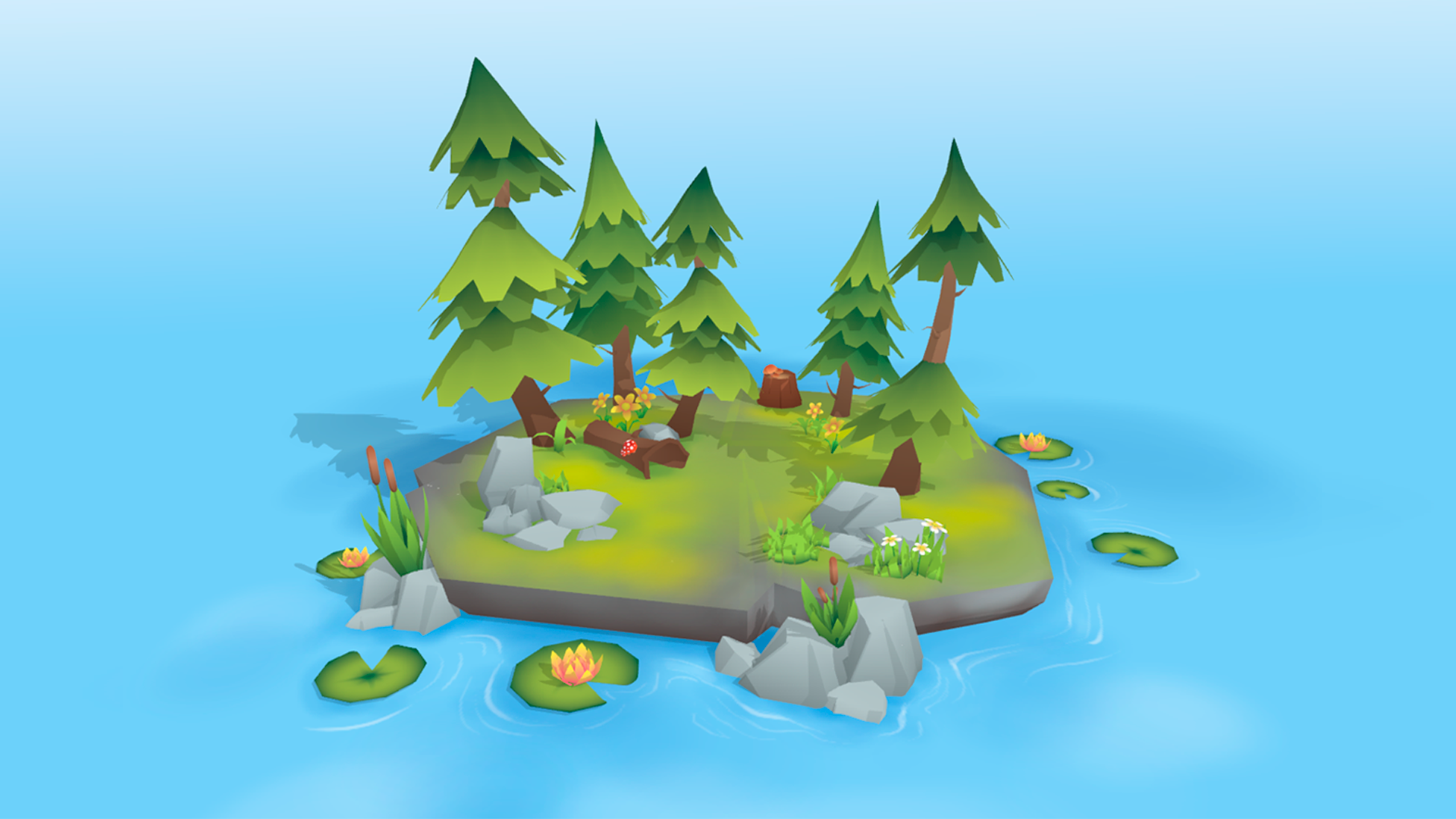 Low Poly Forest – Stylized Environment Pack | Fab