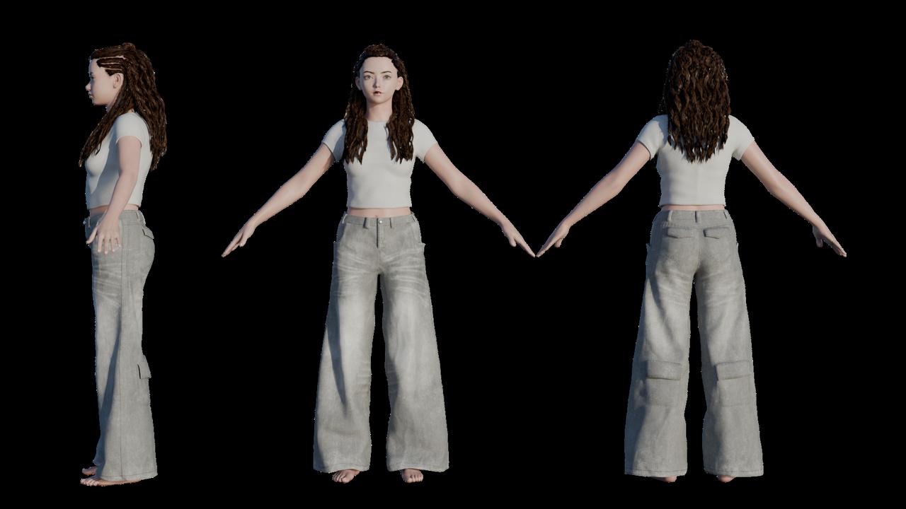 商品 Realistic Female Character – Cinematic-Ready 的媒体 1