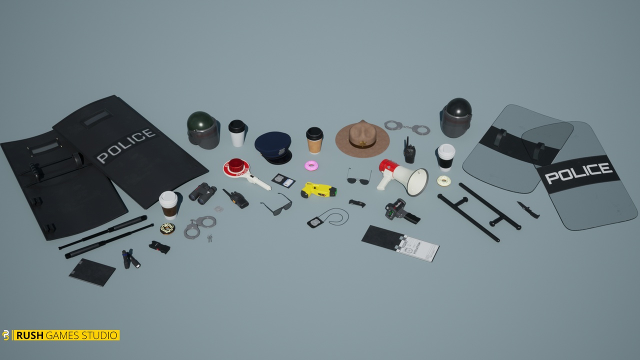 Media 1 for listing Police Equipment Vol. 01