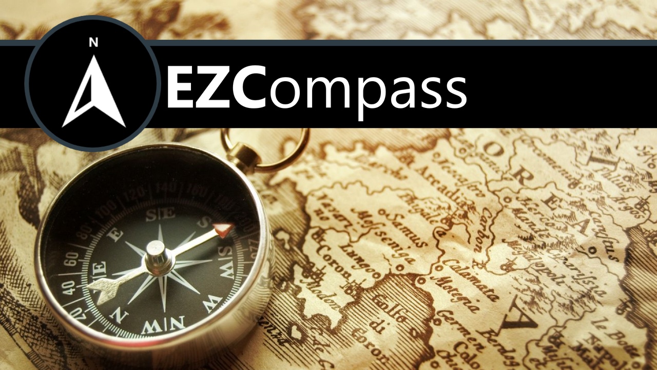 الوسائط 1 للقائمة EZCompass - Simple Compass Solution
