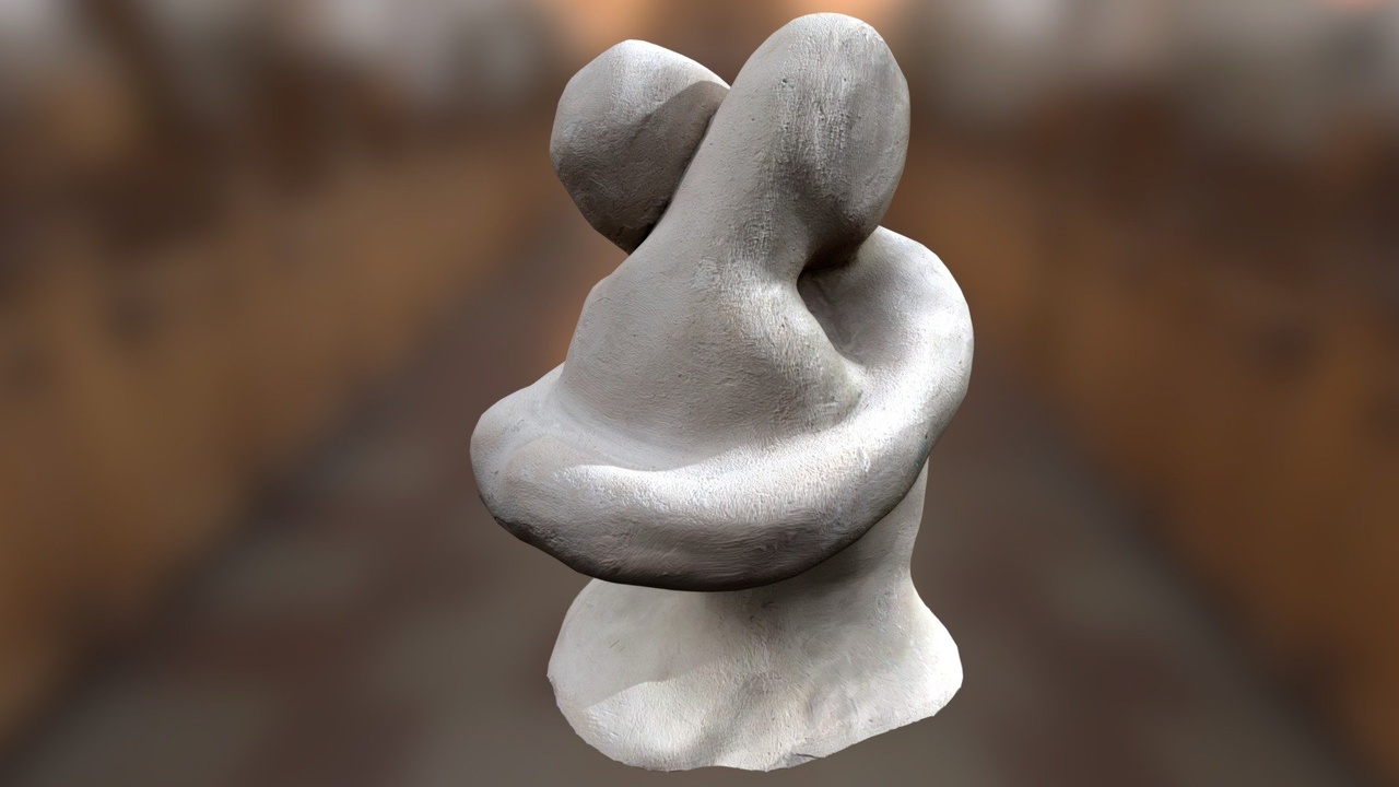 Media 1 for listing Hug Sculpture photoscan