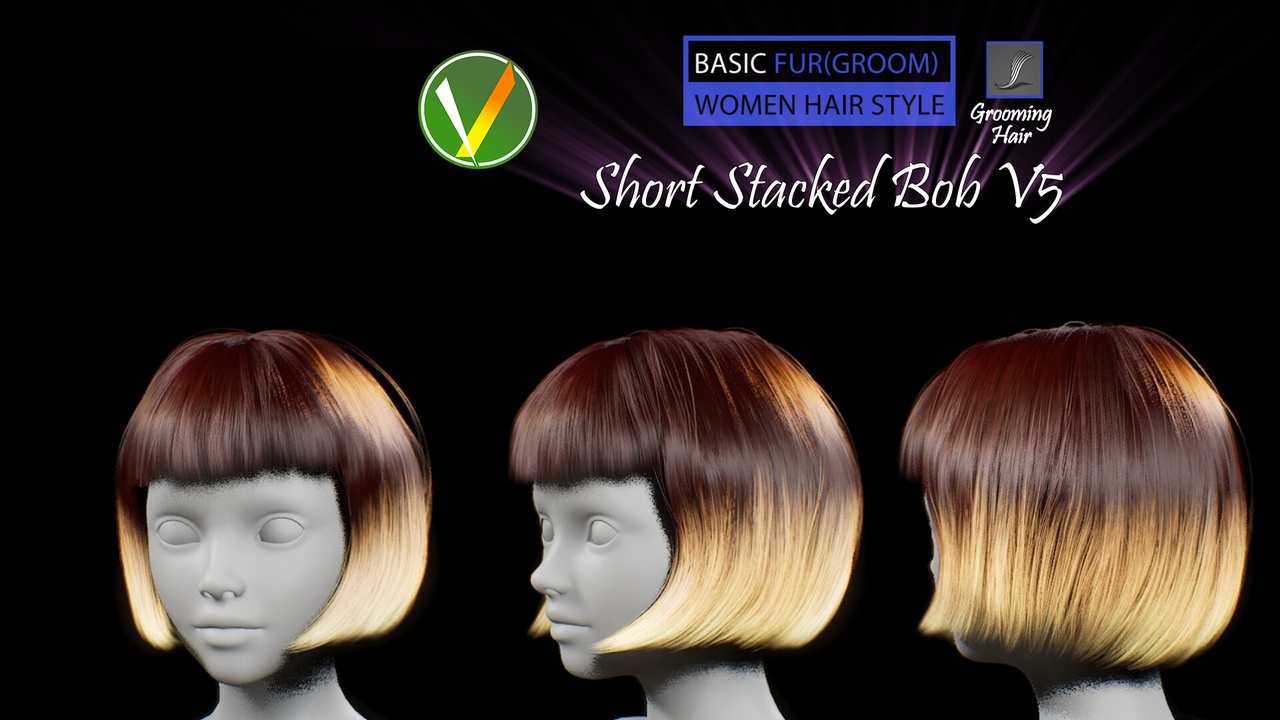 Media 1 for listing Hair Pack 01