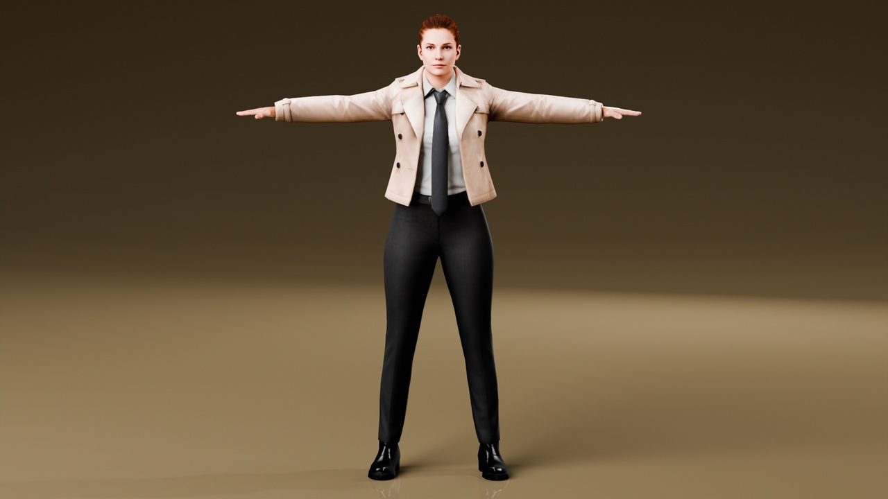 Media 1 for listing Female Detective - Rigged