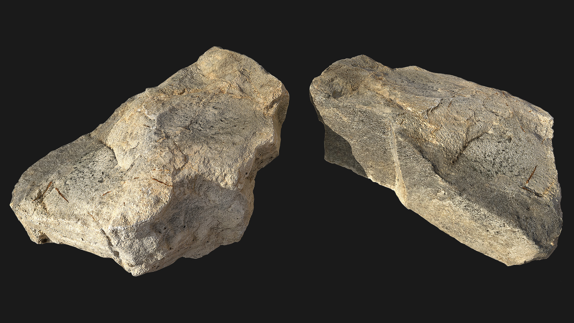 White Lichen Rock (XFtcnX) | Fab