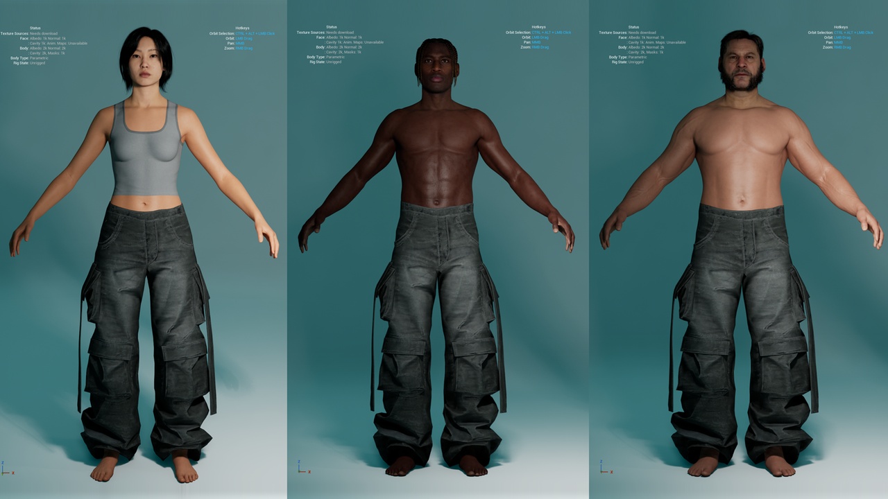 Media 1 for listing Loose Cargo Pantsoutfit - Clothes Assets