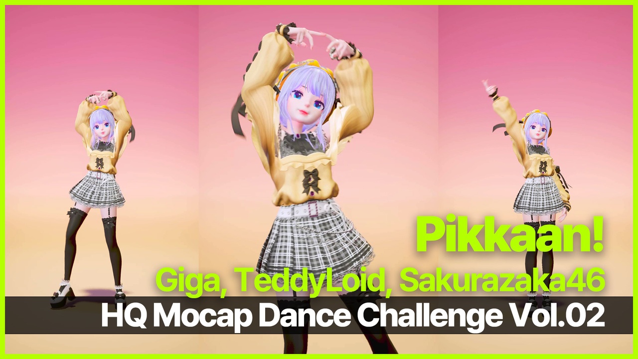 Media 1 for listing “Pikkaan! - Giga & TeddyLoid,Sakurazaka46" Signature Part Cover Dance