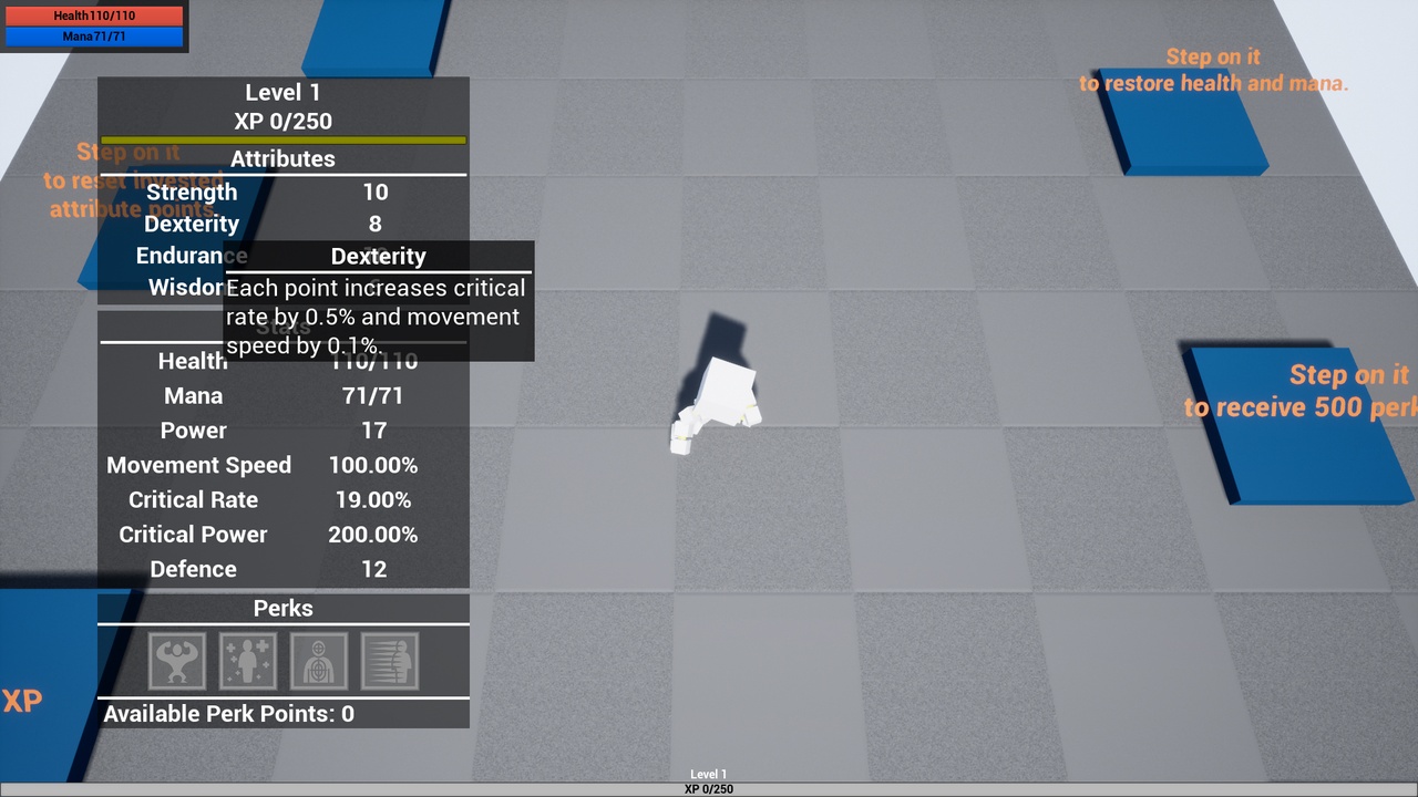 Media 1 for listing Ultimate Attributes and Stats Component