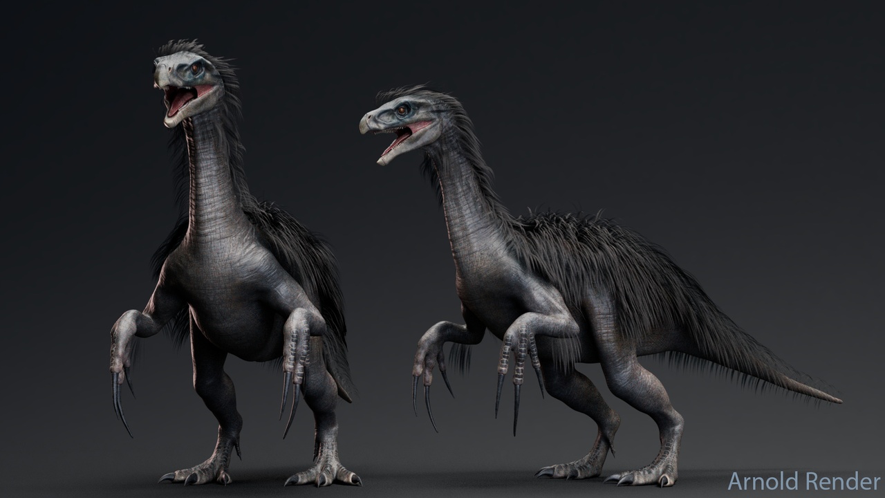 Media 1 for listing Dinosaur Therizinosaurus