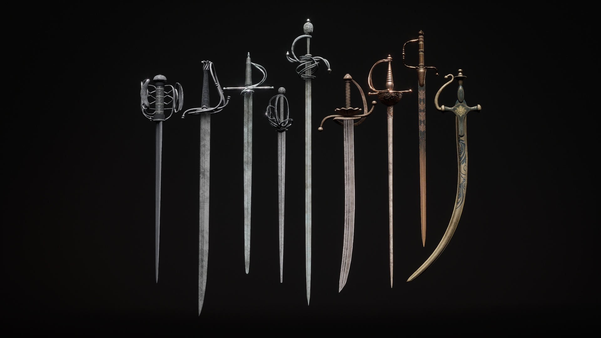Media 1 for listing Cold weapon pack