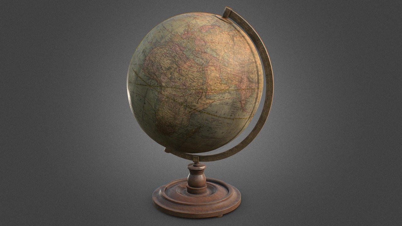 Media 1 for listing Antique Globe