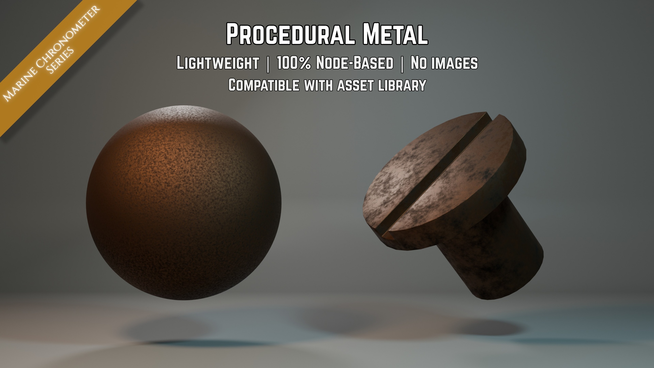 Media 1 for listing Procedural Metal (Marine Chronometer Series)