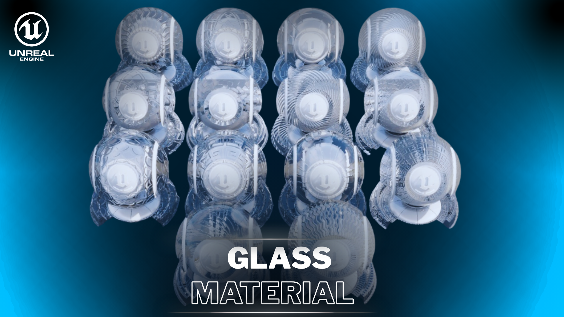 4k Glass Material Pack | Fab