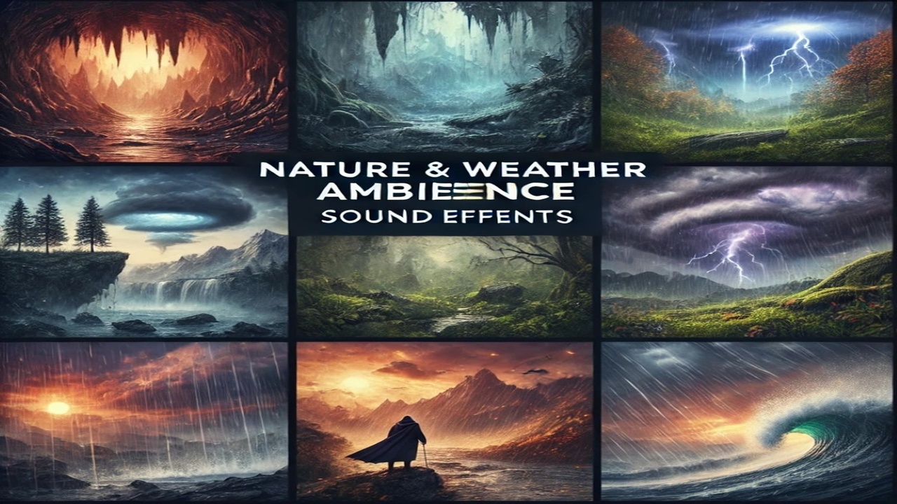 Media 1 for listing Ultimate Nature & Weather Ambience Sound Pack – High-Quality