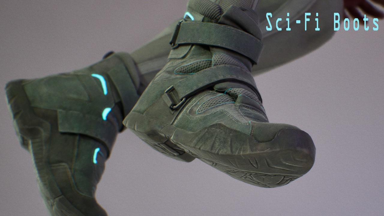 Media 1 for listing Sci-Fi Boots