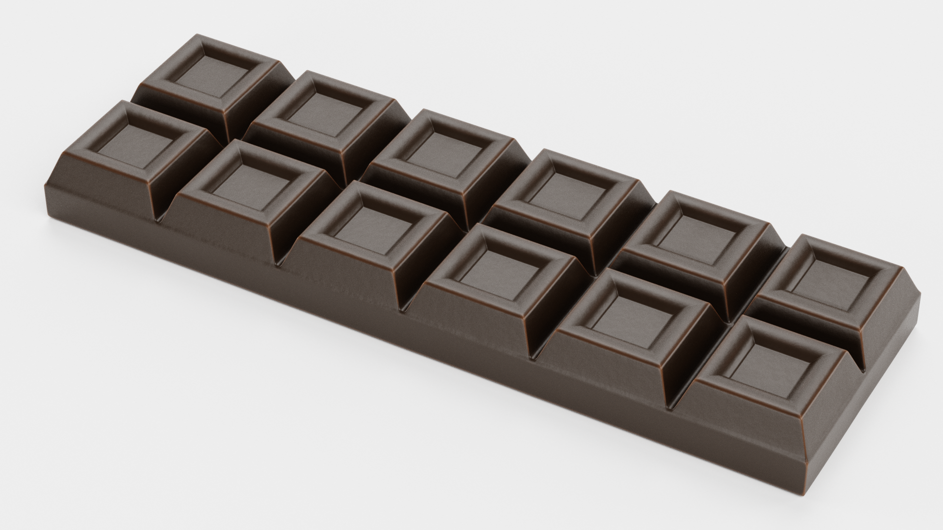 Chocolate Bar V6 - Dark Duo-Row Snack | Fab