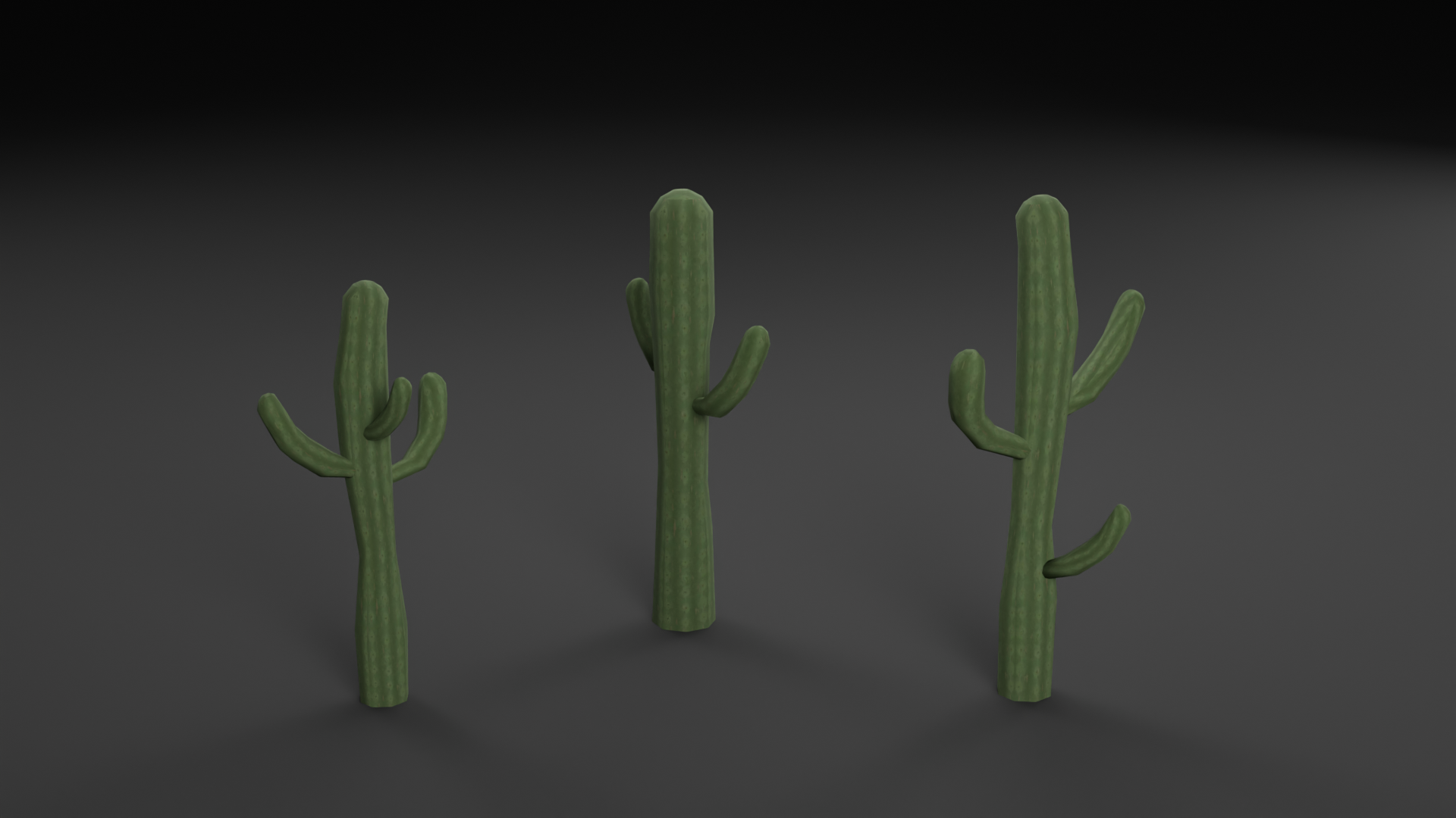 Low Poly Cactus Model | Fab