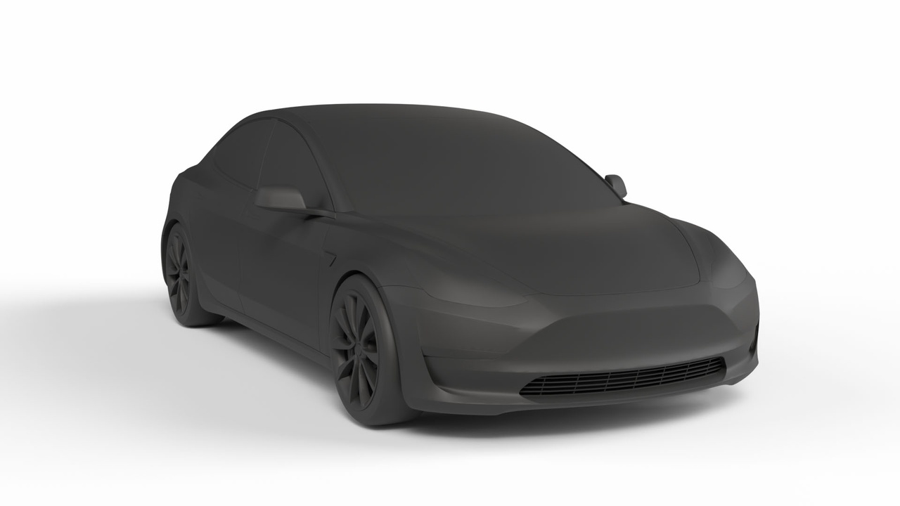 Media 1 for listing Electric Car Base Mesh