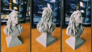 オバレク　アリネ　ブロマイド　SSペーパー Orc bust printable | Fab