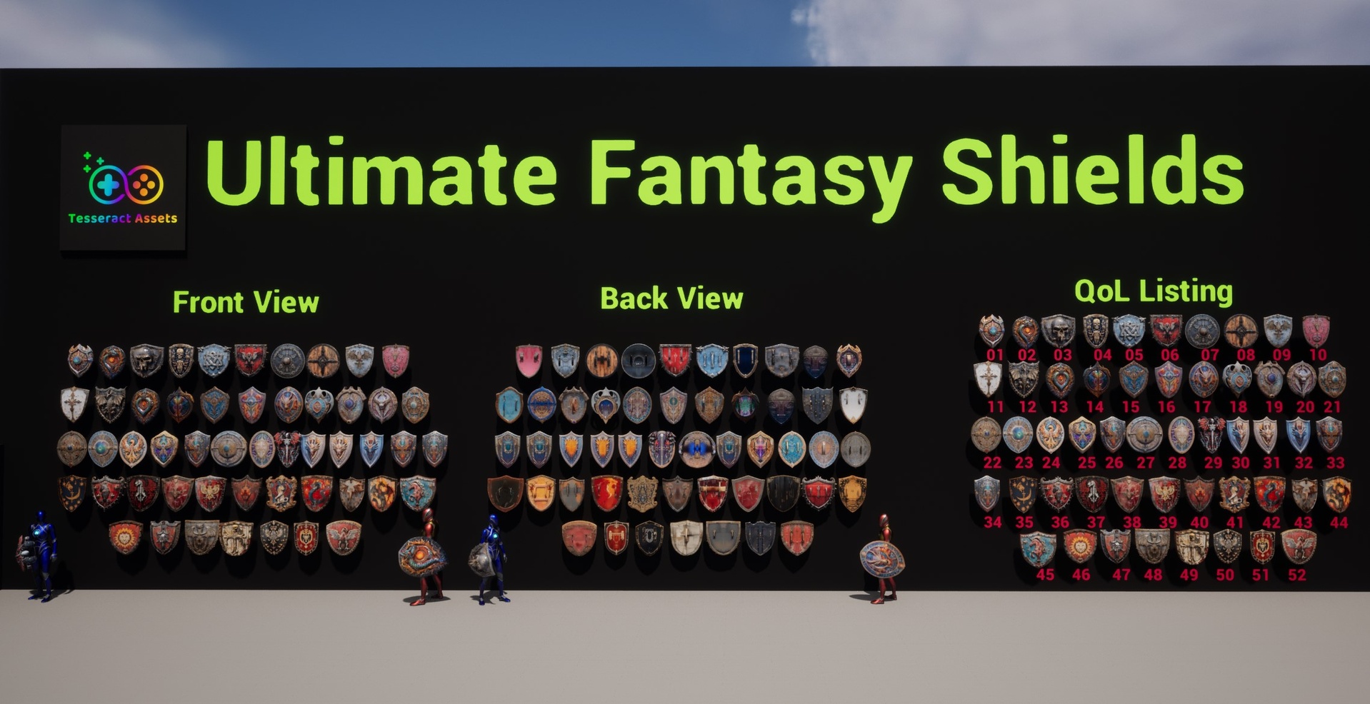 Media 1 for listing Ultimate Fantasy Shield Pack