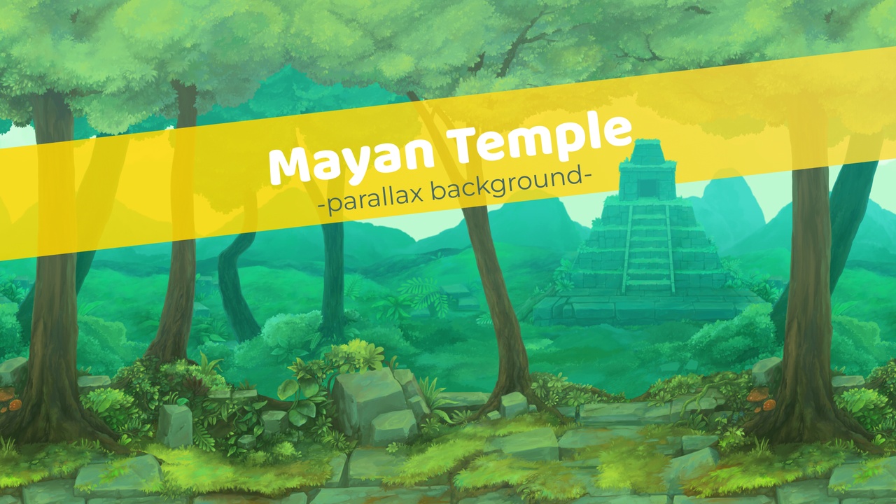 Media 1 for listing Mayan Temple - Parallax Background