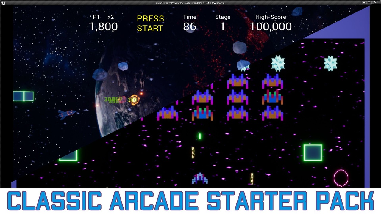 Media 1 for listing Classic Arcade Starter Pack