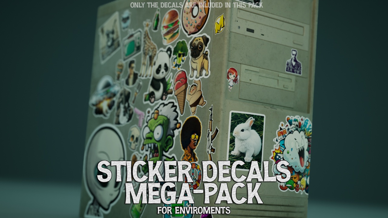 出品Sticker Decals Mega-packのメディア1