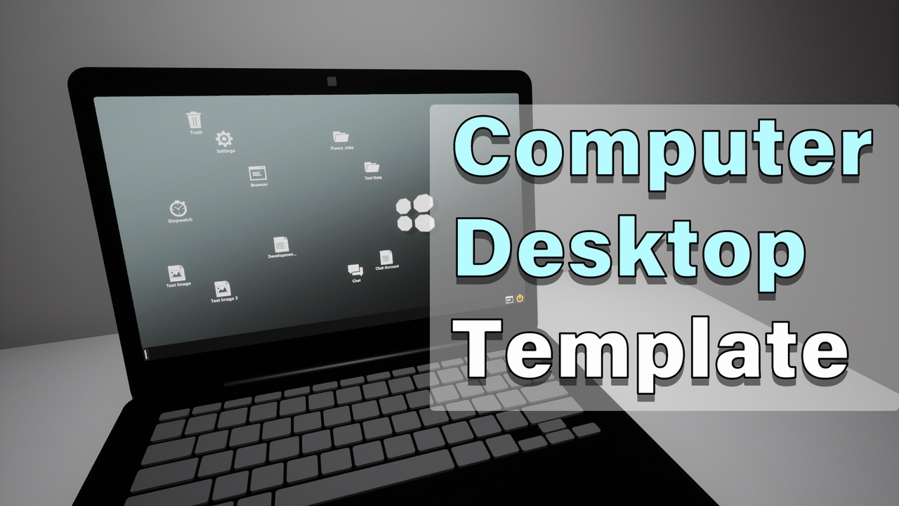 File multimediali per l'articolo Computer Desktop Template: 1