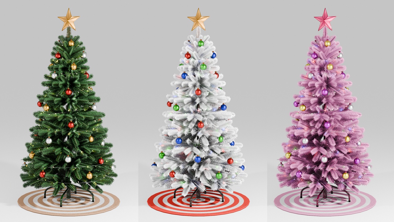 Media 1 for listing Christmas Tree - 3 Color Variants
