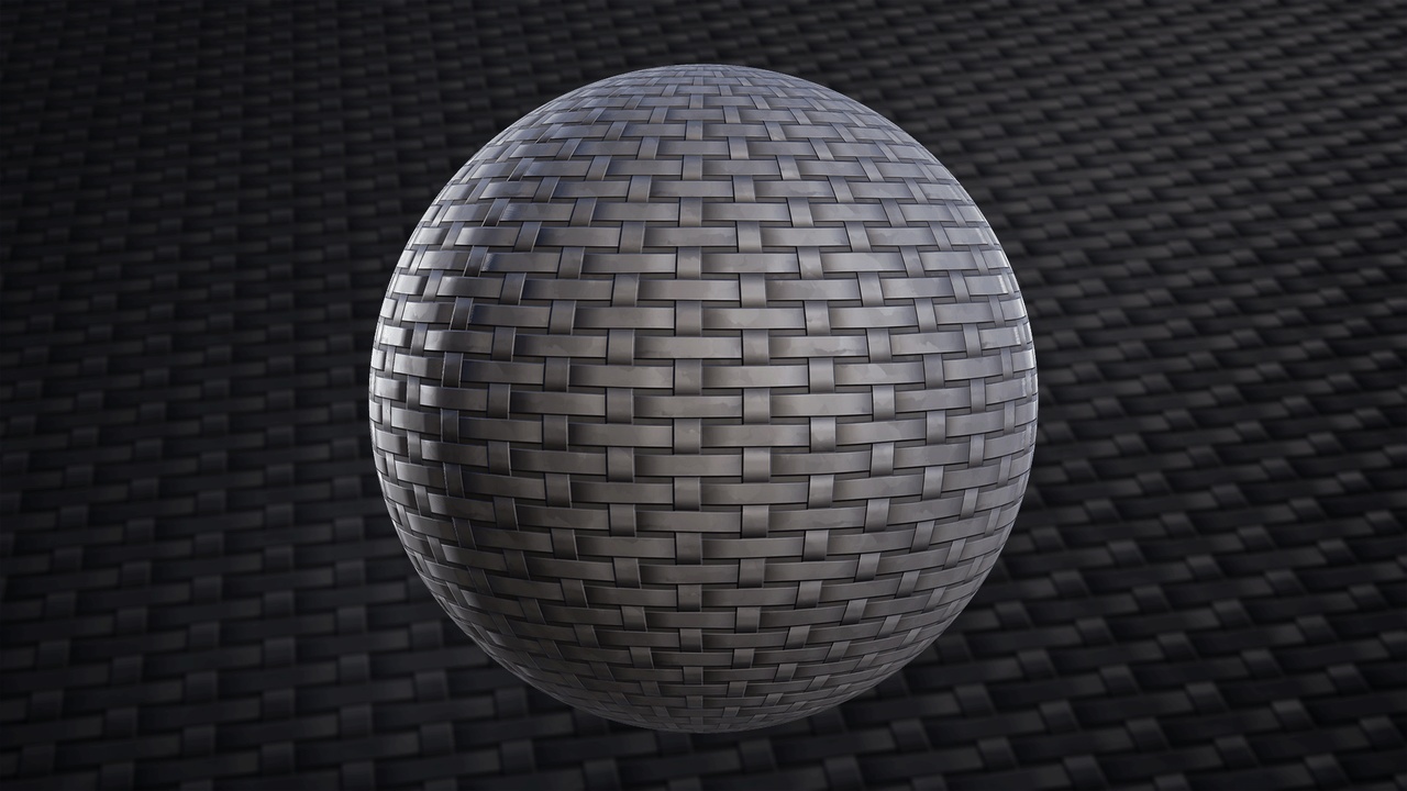 Media 1 for listing Stylized Plastic Wicker 01A - Material
