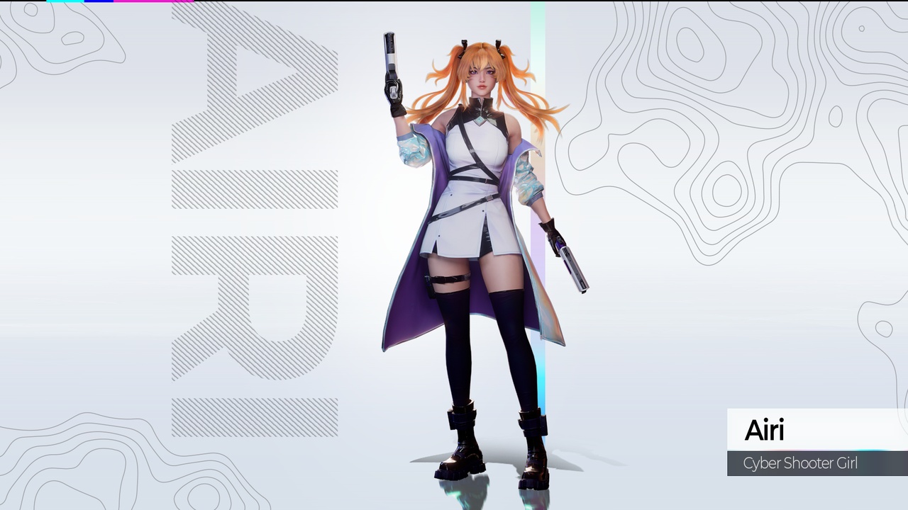 Media 1 for listing Cyberpunk Shooter Girl Airi