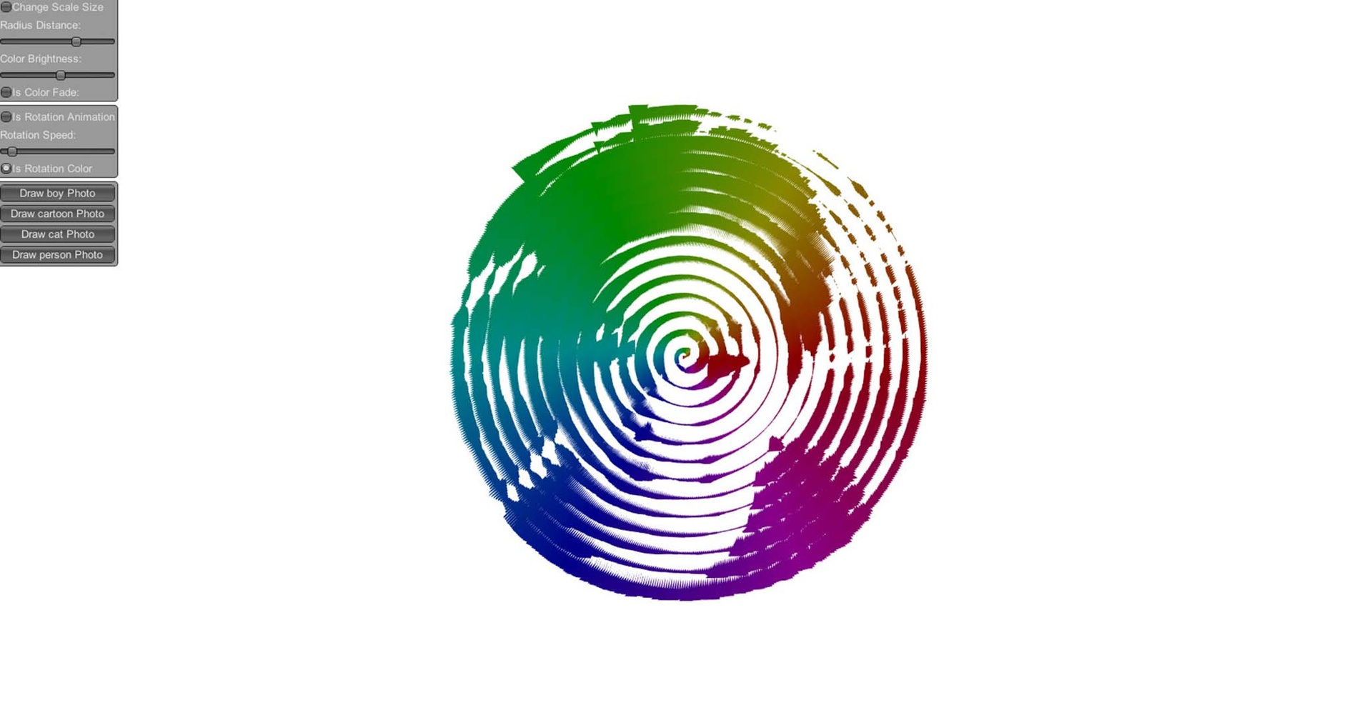 Media 1 for listing 2D Spiral Lines Effect