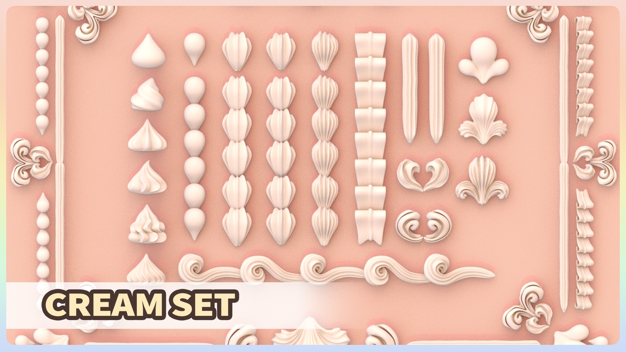 Media 1 for listing Cream Set