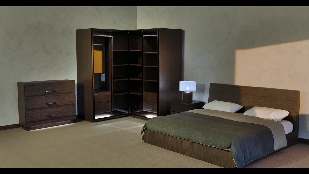 Media 1 for listing Realistic Low-Poly Bedroom Pack