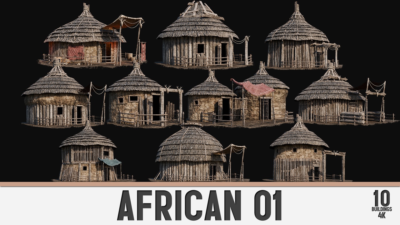Media 1 for listing AFRICAN 01 with INTERIORS 4K