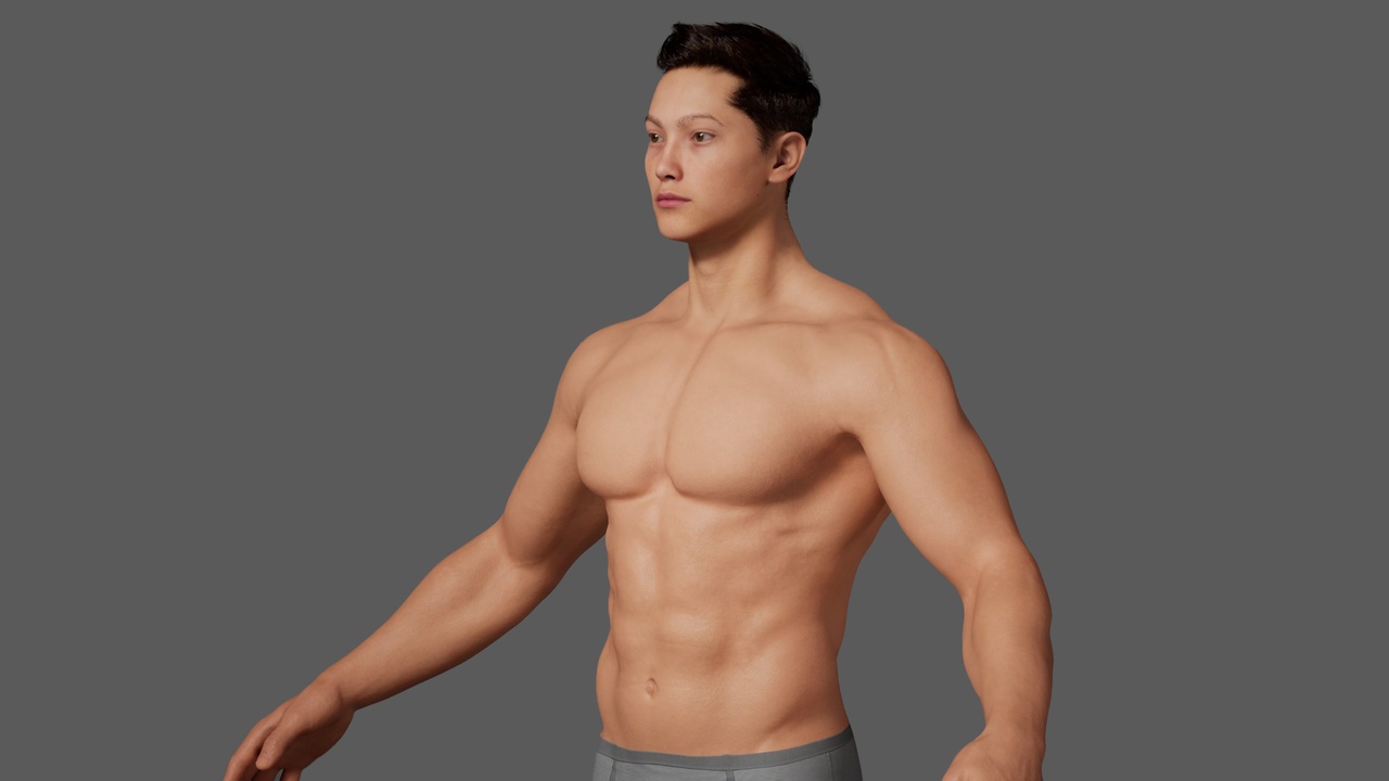 Media 1 for listing Metahuman Editable - Mr J + Tattoo Texture [Actor shop]