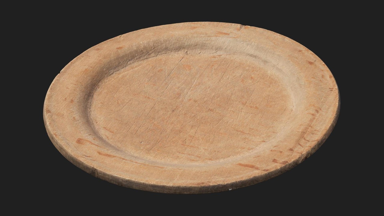 Media 1 for listing Banquet Wood Plate